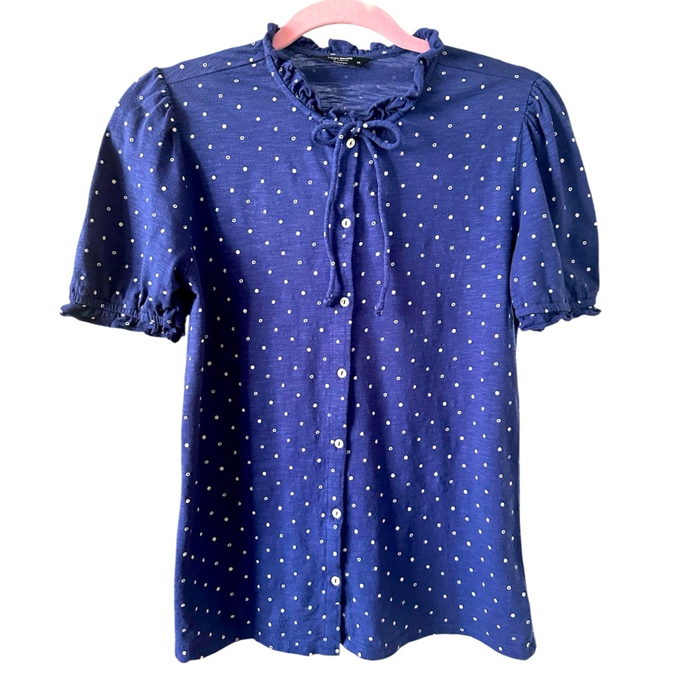 Lucky Brand Short Sleeve Button Down top